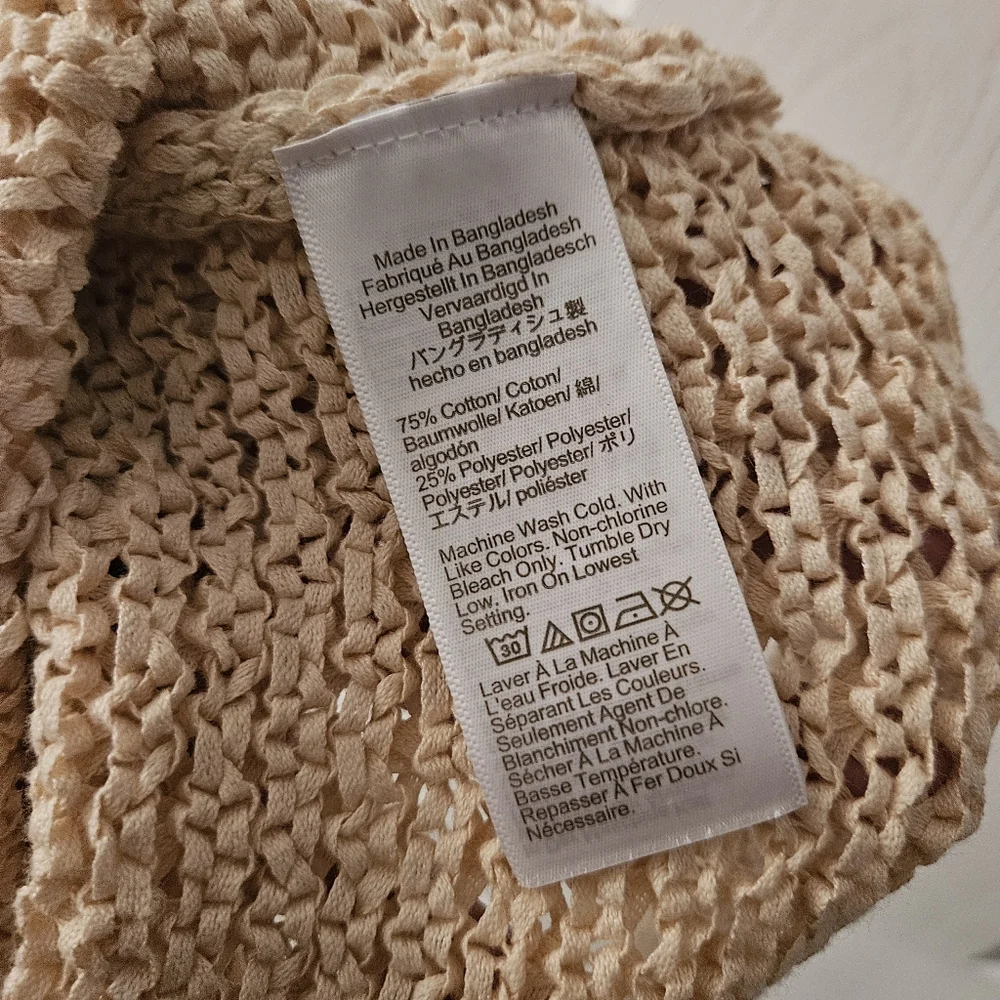 JCrew Size S Basket Weave Tank Meghan Markle - Picture 3 of 3